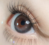 Olola Daymood Gray — monthly colored contact lenses, 13.3mm graphic diameter