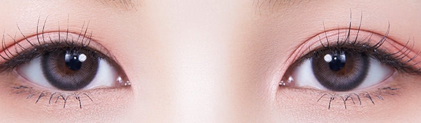 Olola Daymood Gray — monthly colored contact lenses, 13.3mm graphic diameter