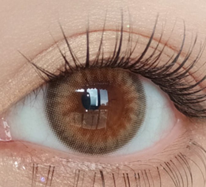 Olola Dazzling Rosie Hazel (10p) colored contact lens, 13.1mm graphic diameter, Daily wear