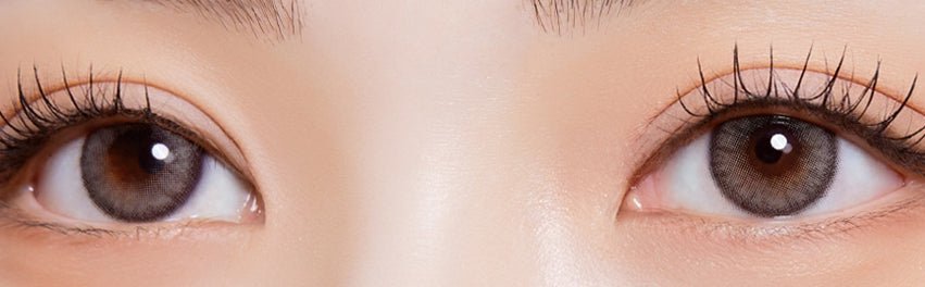Olola Dearsome Ash Gray — monthly colored contact lenses, 13.1mm graphic diameter