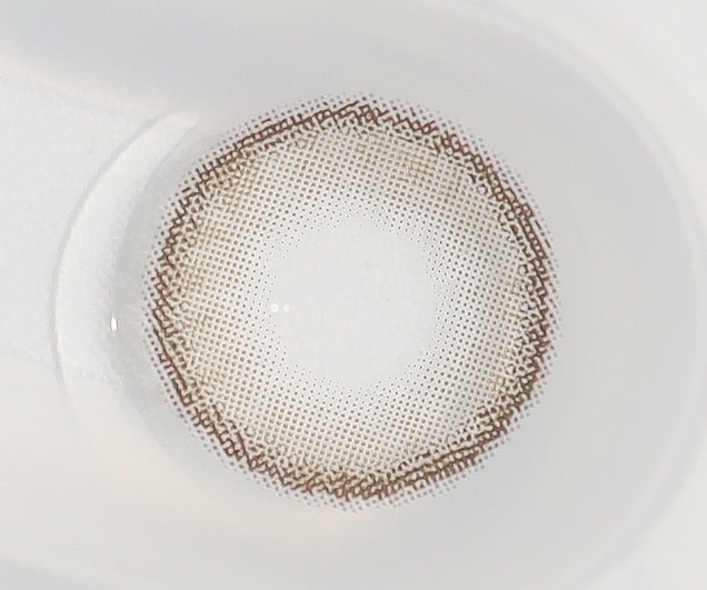 Olola Dearsome Ash Gray — monthly colored contact lenses, 13.1mm graphic diameter