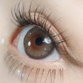 Olola Dearsome Ash Gray — monthly colored contact lenses, 13.1mm graphic diameter