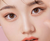 Olola Dearsome Milk Brown — monthly colored contact lenses, 13.1mm graphic diameter