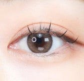 Olola Dearsome Milk Brown — monthly colored contact lenses, 13.1mm graphic diameter