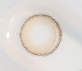Olola Dearsome Milk Brown — monthly colored contact lenses, 13.1mm graphic diameter