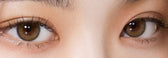 Olola Dearsome Olive Green — monthly colored contact lenses, 13.1mm graphic diameter