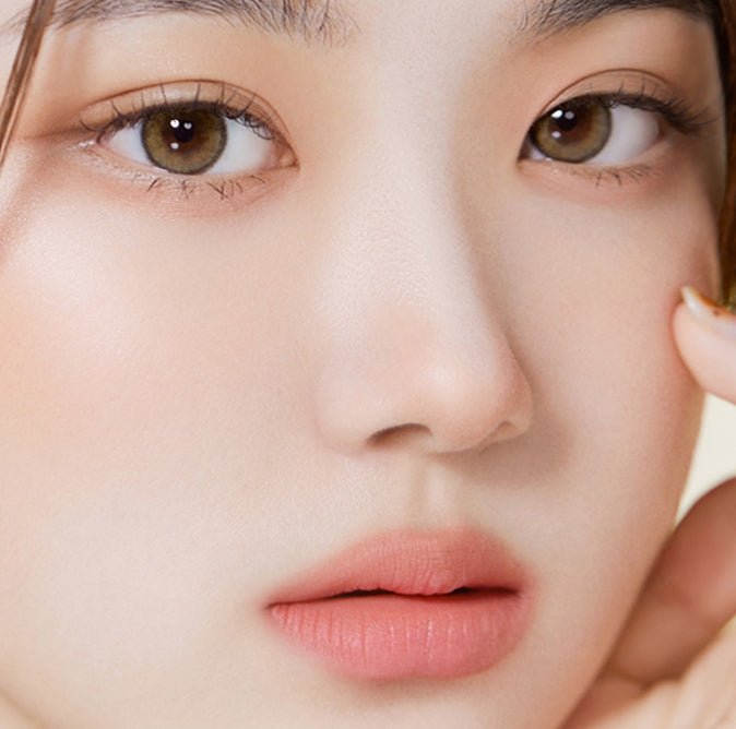Olola Dearsome Olive Green — monthly colored contact lenses, 13.1mm graphic diameter
