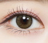 Olola Dearsome Olive Green — monthly colored contact lenses, 13.1mm graphic diameter