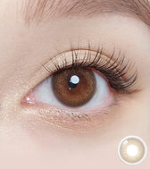 Olola Dewie Brown — monthly colored contact lenses, 13.0mm graphic diameter