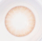 Olola Mellows Cotton Brown colored contact lens, 12.8mm graphic diameter, 3-6 Months wear
