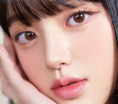 Olola Mellows Cotton Brown colored contact lens, 12.8mm graphic diameter, 3-6 Months wear