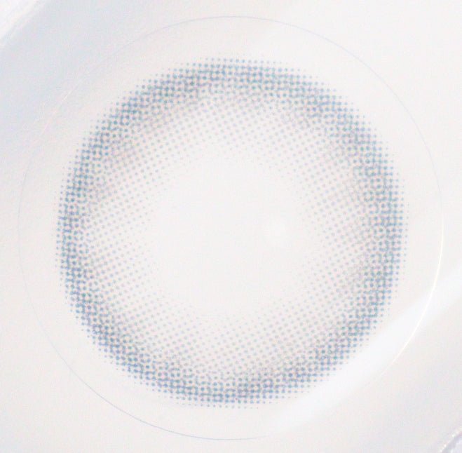 Olola Mellows Mystic Gray — monthly colored contact lenses, 12.8mm graphic diameter