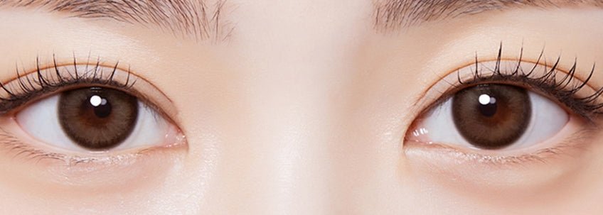 Olola Muted Choco — monthly colored contact lenses, 13.5mm graphic diameter