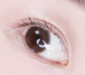 Olola Muted Choco — monthly colored contact lenses, 13.5mm graphic diameter