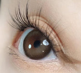Olola Muted Choco — monthly colored contact lenses, 13.5mm graphic diameter