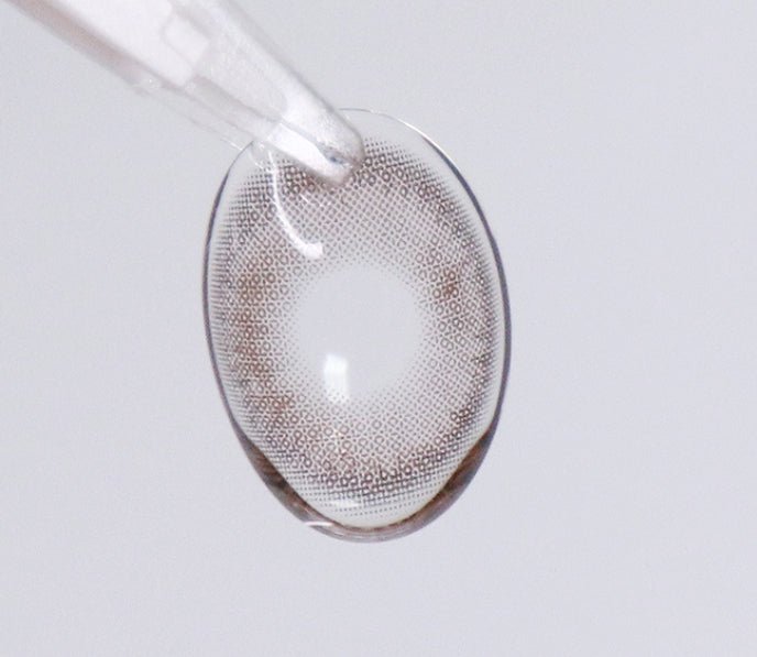 Olola Muted Choco — monthly colored contact lenses, 13.5mm graphic diameter