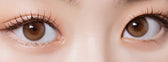 Olola Purity Shine Hazel Brown (10p) colored contact lens, 13.1mm graphic diameter, Daily wear