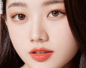 Olola Purity Shine Hazel Brown (10p) colored contact lens, 13.1mm graphic diameter, Daily wear