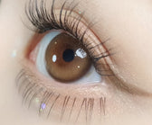 Olola Purity Shine Hazel Brown (10p) colored contact lens, 13.1mm graphic diameter, Daily wear