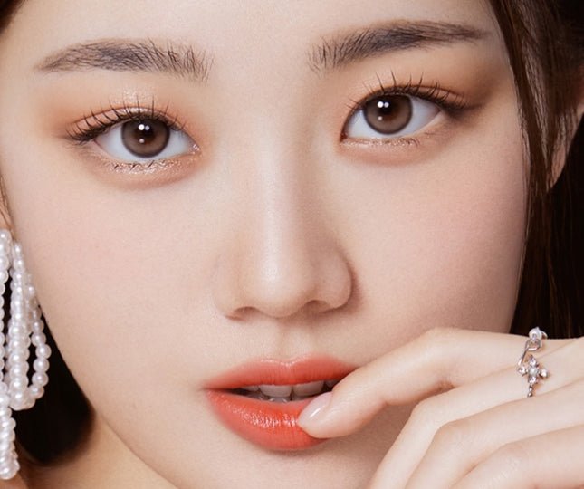 Olola Purity Shine Taupe Brown (10p) colored contact lens, 13.1mm graphic diameter, Daily wear