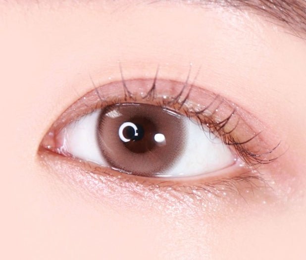 Olola Purity Shine Mauve Choco — monthly colored contact lenses, 13.2mm graphic diameter