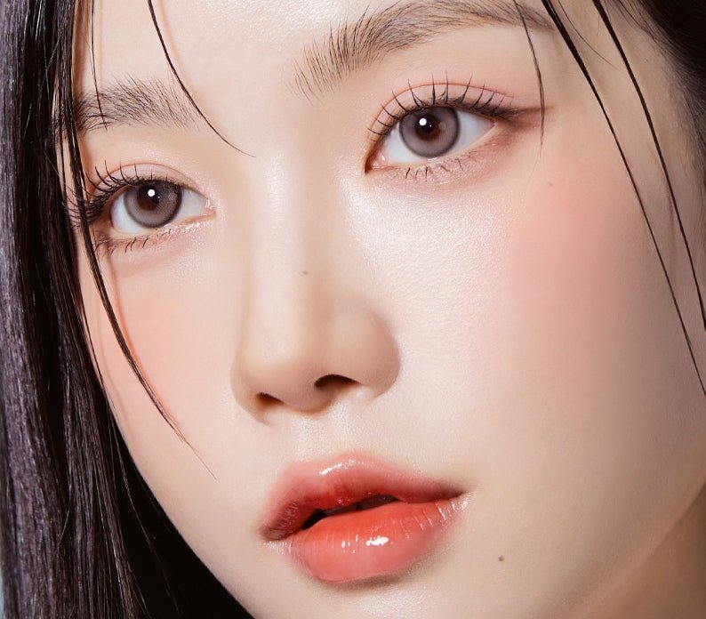 Olola Purity Shine Sheer Gray — monthly colored contact lenses, 13.2mm graphic diameter