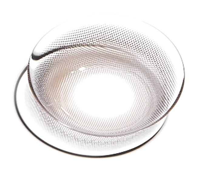 Olola Purity Shine Sheer Gray — monthly colored contact lenses, 13.2mm graphic diameter