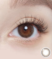 Olola Swany Pure Choco — monthly colored contact lenses, 13.3mm graphic diameter