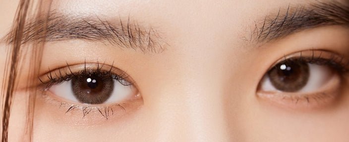 Olola Swany Pure Choco — monthly colored contact lenses, 13.3mm graphic diameter