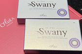 Olola Swany Pure Choco — monthly colored contact lenses, 13.3mm graphic diameter