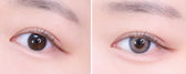 Olola Torrid Love Beige — monthly colored contact lenses, 13.3mm graphic diameter