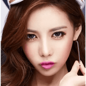 Olens Pi 2 Gray — model portrait showing the contact lens look