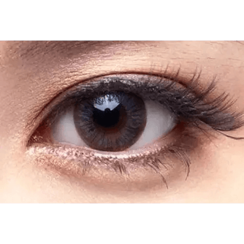 Olens Pi 2 Gray colored contact lens, 13.5mm graphic diameter, Monthly wear