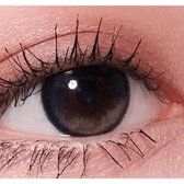 LensRang Planet 1Day Space Gray (5p) — single-eye close-up showing the contact lens appearance