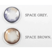 LensRang Planet Space Gray — contact lens product information graphic