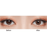 Olens Plie Brown — contact lens product information graphic