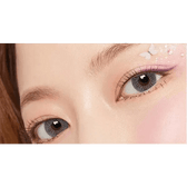Olens Plie Gray — both eyes wearing the contact lenses
