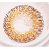 LensVery Poing Brown — close-up of the contact lens design