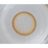 Olens Polla Brown — close-up of the contact lens design