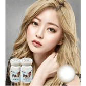 Olens Polla Gray — model portrait showing the contact lens look