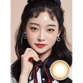 LensTown Precollege Brown — model portrait showing the contact lens look