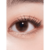 LensTown Precollege Brown — single-eye close-up showing the contact lens appearance