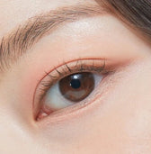 Olens Pure Teen Choco colored contact lens, 12.8mm graphic diameter, Monthly wear