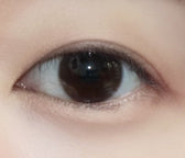 Olens Pure Teen Choco colored contact lens, 12.8mm graphic diameter, Monthly wear