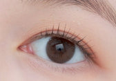 Olens Pure Teen Choco colored contact lens, 12.8mm graphic diameter, Monthly wear