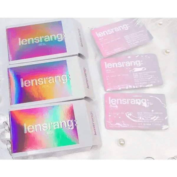 LensRang Real Khaki Green — contact lens packaging
