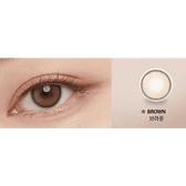 Olens Real Ring 1Day Brown (20p) — contact lens product information graphic