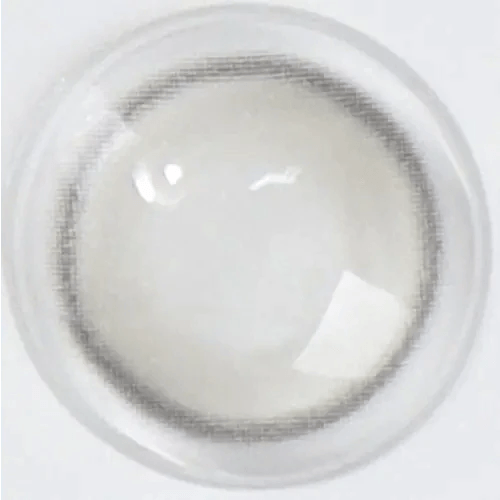 Olens Real Ring 1Day Gray (20p) colored contact lens, 12.5mm graphic diameter, Daily wear