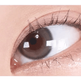 Olens Real Ring 1Day Gray (20p) — single-eye close-up showing the contact lens appearance