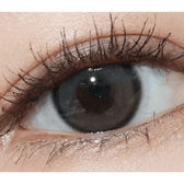 Olens Real Ring Gray — single-eye close-up showing the contact lens appearance